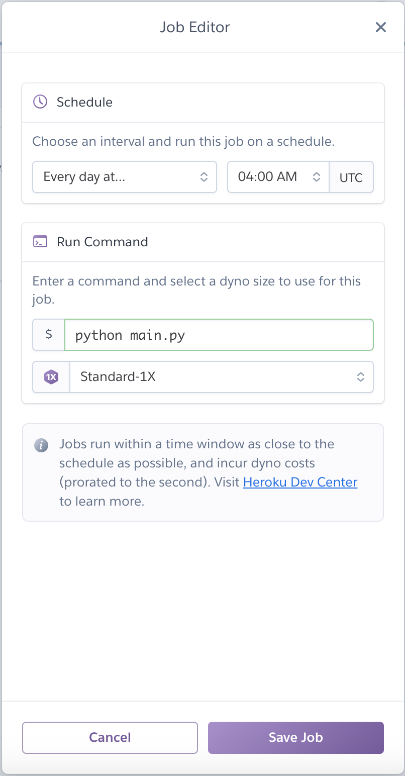 Heroku python Yee 